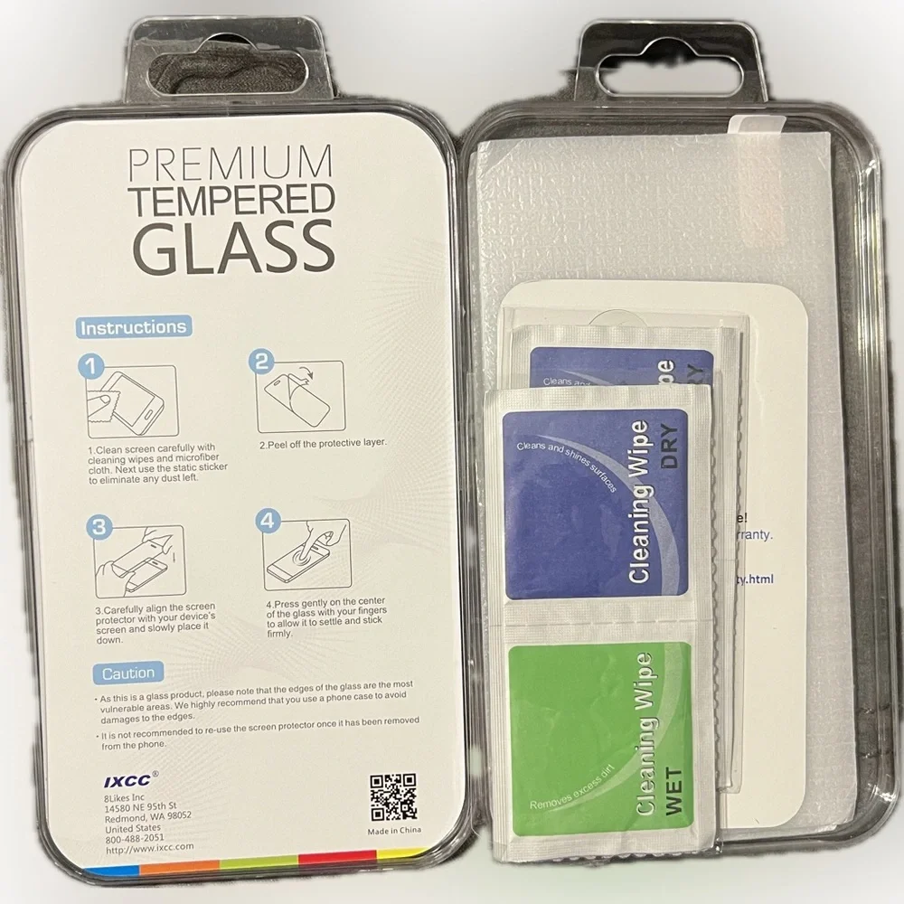 🍄 New Premium Tempered Glass Screen Protector For iPhone 6 Plus 6S Plus 2 PK